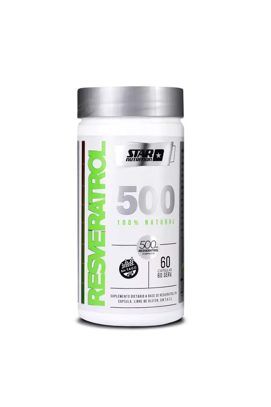 Resveratrol 500 60Cap.
