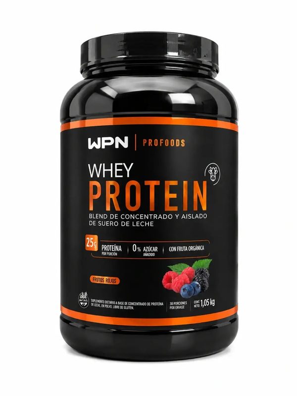 Whey Protein Frutos Rojos