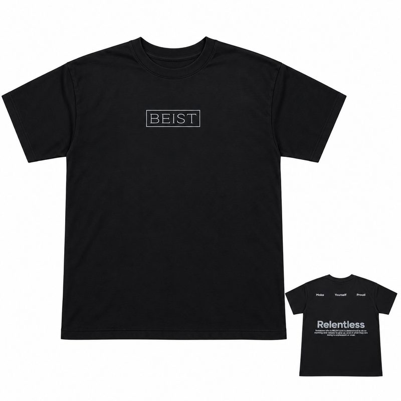 Remera Negra Hombre