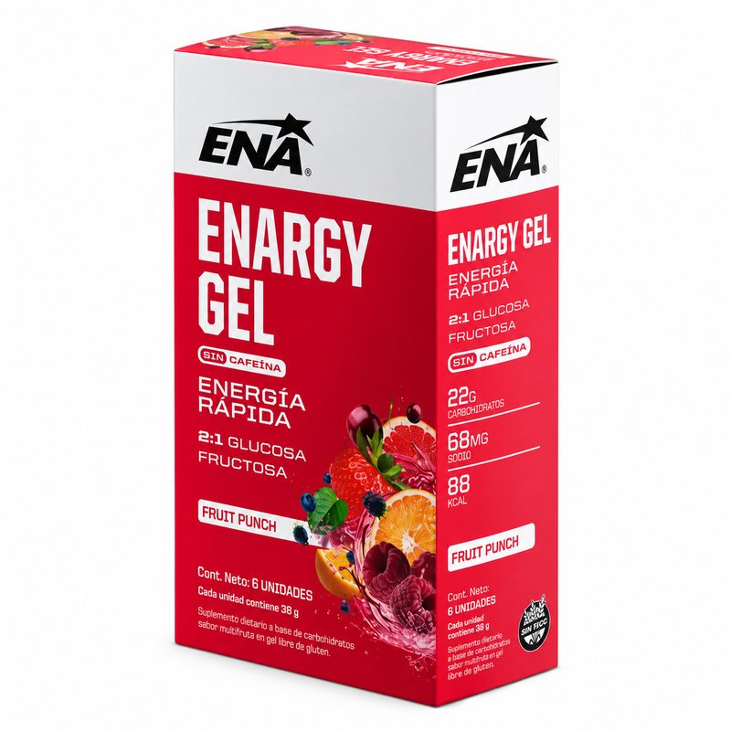 Caja Enargy Gel Sin Cafeína x 12uni
