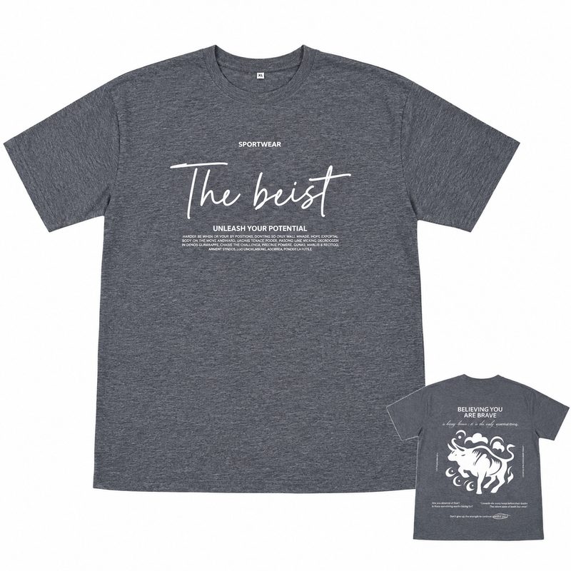 Remera Gris Hombre