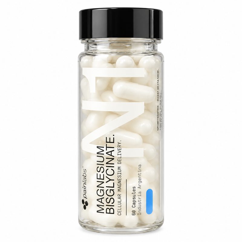 Bisgliscinato de Magnesio 60cap. - Painlabs