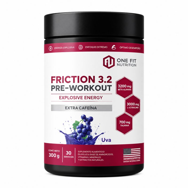 Pre-Workout 300g Naranja- One Fit Nutrition