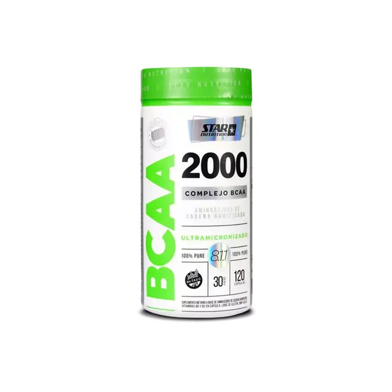 BCAA 2000 120caps.