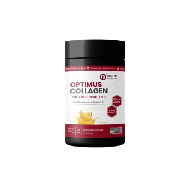 Colágeno - Optimus Collagen 240g Naranja - One Fit Nutrition