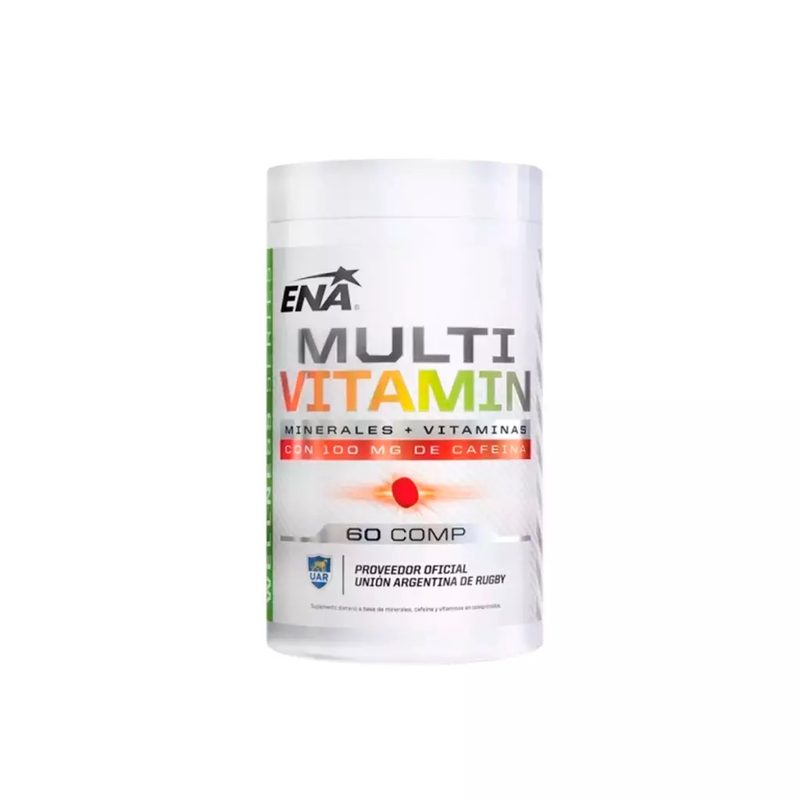 Multivitamínico Con Cafeína 60caps
