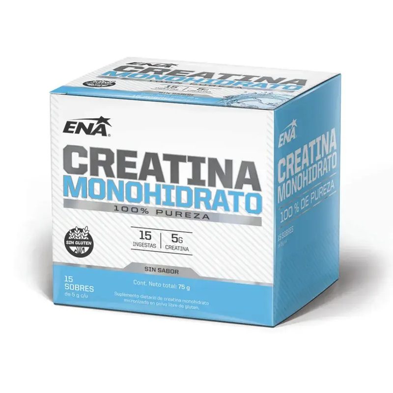 CAJA Creatina Monohidrato Monodosis 15 sobres x 5g