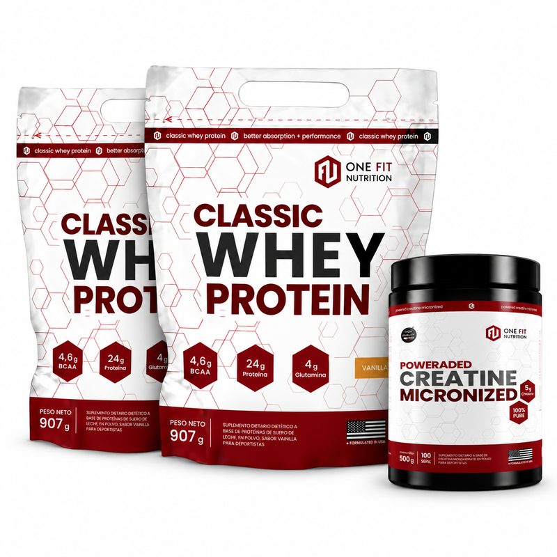 Pack Whey 2 Proteina + Creatina 500g