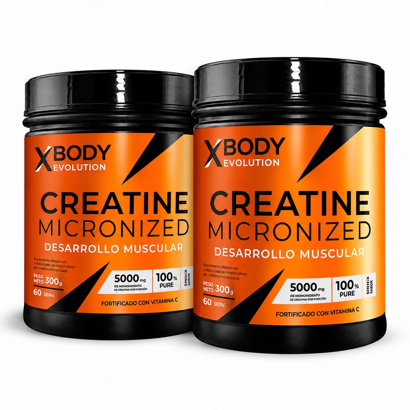 Pack 2 Creatina 300gr - Xbody