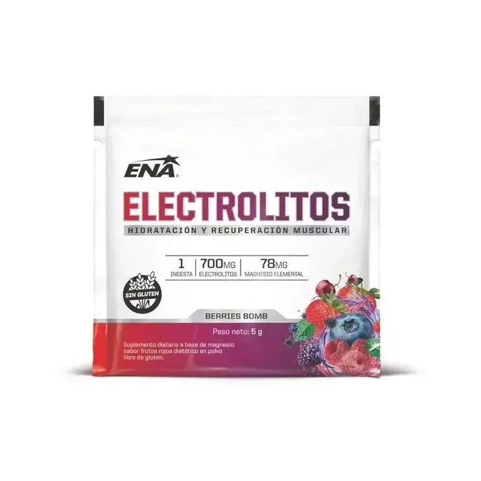 Electrolitos 5g Frutos Rojos